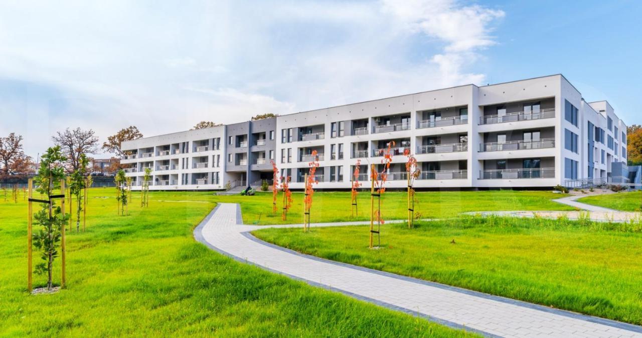 Apartament Warmia Olsztyn 58M2 - 2 Pokojowy Apartament Z Podziemnym Miejscem Postojowym 外观 照片